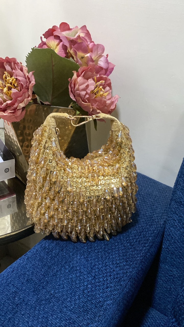 Celesite Golden Bag