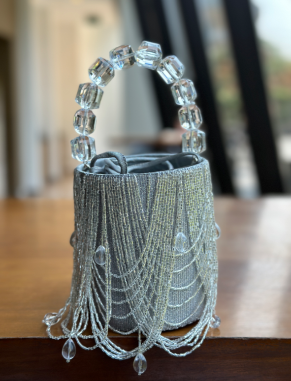 Waterfall Bucket Bag.