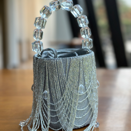 Waterfall Bucket Bag.