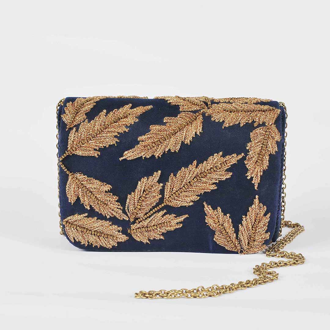 Autumn leaf Clutch