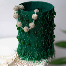 Emerald Bucket Bag
