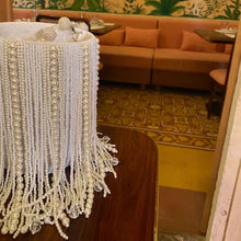 Pearl Fringe Bucket Bag