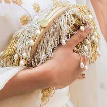 Pearl Drop Flapper Pouch