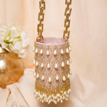 Pearl Drop Bucket Bag