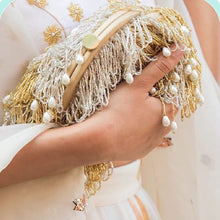 Pearl Drop Flapper Pouch