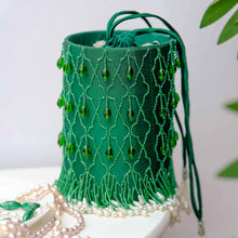 Emerald Bucket Bag